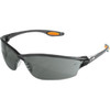 MCR Safety Law 2 Eyewear, Smoke Temple, Gray Lens, 1/Each