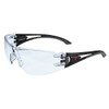 Radians Optima Safety Eyewear, Black Frame, Clear Lens, 1/Each