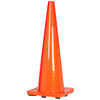 TruForce Traffic Cone, 36", 10 lb, Dayglow Orange, 1/Each