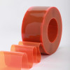 PVC Strip Bulk Roll - Safety Orange, 8" x .080" x 300', L498B020302009200A (1/Roll)