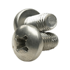 #6-32 x 1/2" Fully Threaded Flat Head Stainless Steel 410 Type F Hardened Thread Cutting Screws (8,000/Bulk Pkg)