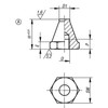Kipp Rest Pads, Style A, Carbon Steel, 16 mm x 60 mm, K0294.116060 (10/Pkg)