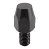 Kipp Foot w/Threaded Pin, Style A, Carbon Steel, 10 mm x 15 mm, K0296.08 (10/Pkg)
