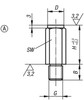 Kipp Positioning Foot, Carbon Steel, Style A, 19 mm x 10 mm, K0299.112010 (Qty. 1)