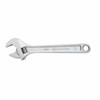Crescent Adjustable Chrome Wrench, 4 in OAL, 1/2 in Opening, Chrome Plated, 1/EA #AC24BK