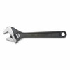 Crescent Black Oxide Adjustable Tapered Handle Wrench, Polished Face, 10 in Overall L, 1.13 in Opening, SAE/Metric, 1/EA #AT210BK