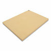 NoTrax Sani-Tuff NSF Rubber Cutting Board, 1/2 in x 18 in W x 24 in L, Rectangular, Buff, 1/EA #T45S2018BF