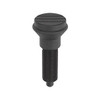 Kipp M12X1.5 mm, Indexing Plunger, Style G, Stainless Steel, (Qty. 1), K0344.01206