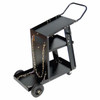 Best Welds MIG Welding Cart, 12-1/4 in x 33 in, 3 Shelves, 125 lb Cap, Black, 1/EA #WC-1228