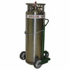 Saf-T-Cart Industrial Series Cart, Holds 2 Cylinders, 10 in Phenolic/Soft Rubber Wheels, 1/EA #EZ-LOAD-4L