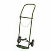 Saf-T-Cart Medical Series Cart, Holds 1 Cylinder, 9-1/2 in dia, 8 in Semi-Pneumatic Wheels, 1/EA #250-0