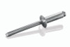ABA-56 Goebel Open End Blind Rivet, 5/32, .156 Diameter  [.251-.375 Grip Range], Dome Head Aluminum/Aluminum (500/Pkg.)