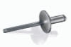 ABA-62LF Goebel Open End Blind Rivet, 3/16, .187 Diameter [.063-.125 Grip Range], Large Flange Head Aluminum/Aluminum (250/Pkg.)