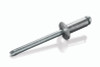 ABS-510 Goebel Open End Blind Rivet, 5/32, .156 Diameter  [.501-.625 Grip Range], Dome Head Aluminum/Steel (500/Pkg.)