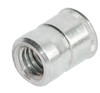 GSS3-420, Goebel GO-SERT SK Series Insert, Knurled 360? Swaging Series Steel zinc plated 1/4-20 UNC ; Open End (250/Pkg.)