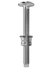 Goebel® G-Grip® GGCM-I6Z Lockbolt Collar; 3/16 Inch (0.187 Inch), Medium Flange Collar, 304 Stainless Steel, Passivated (5000/Pkg.)