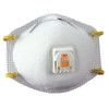 3M N95 Particulate Respirator, Half Facepiece, Two Fixed Straps, Reg, 10/EA #8511