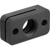 Kipp Mounting Bracket, M06X0, 75, Style A, Aluminum, Black (10/Pkg.), K0638.3061