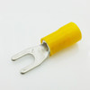 Spade Terminal AWG 12-10 Yellow 10 Stud PVC (50/Bag, 12 Bags)