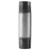 Pipe Fittings - 3/4" x 3" Schedule 40 Galvanized Steel Pipe - Nipple (15/Pkg.)