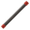 Pipe - 1-1/2" x 18"  Schedule 40 Black Cut Pipe - ASTM A53 (3/Pkg.)