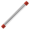 Pipe - 1-1/4" x 36" Schedule 40 Galvanized Cut Pipe - ASTM A53 (3/Pkg.)