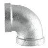 Pipe Fittings - 2-1/2"  Class 150 Galvanized Malleables Iron Pipe - 90 Degree Angle Elbow (1/Pkg.)