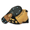 Due North Industrial Ice + Snow All Purpose Industrial-Grade Traction Aid, Rubber, Ice Diamond Spikes, Black, Small, 1/PR #V3550370-S