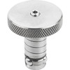 Kipp Locating Cylinder Ball Lock, D=13, L= 27,6 , Stainless Steel (Qty. 1), K1474.13013