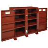 Crescent Extra Heavy-Duty Cabinets, 60-1/8 in W x 24-1/4 in D x 60-3/4 in H, 2 Doors, 11 Shelves, 1/EA #1694990