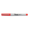 Sharpie Ultra Fine Tip Permanent Marker, Red, Narrow, 12/EA #37002