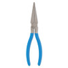 Channellock Long Nose Plier, Straight Needle Nose, High Carbon Steel, 7-1/2 in, 1/EA #3017-BULK