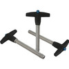 Kipp Ball Lock Pin w/T-Grip, D1=12, L=30, L1=10, L5=40, Stainless Steel, (Qty. 1), K0366.25812030