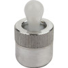 Kipp Lateral Spring Plungers, Spring Force, w/o Seal, D=6, F=10, Aluminum, (10/Pkg.), K0368.71034