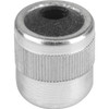 Kipp Lateral Spring Plungers, Spring Force, w/o Thrust Pin, w/Seal, Style B, D=10, D2=10, L1=4, F=20, Aluminum, (Qty. 1), K0370.32054