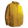 OnGuard Tuftex Rain Jacket, Hood Snaps, 0.30 mm Thick, PVC, Yellow, 2X-Large, 1/EA #7803200.2X