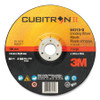 3M Cubitron II Depressed Center Grinding Wheel, 7 in, 1/4 in Thick, 7/8 in Arbor, 36 Grit, Precision Shaped Ceramic, T27, 20/WH #076308-64315