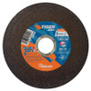 Weiler Tiger Zirc Thin Cutting Wheel, 5 in x 0.45 in, 7/8 AH, 25/PK, #58021