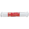 Samson Rope General Purpose 12-Strand Cord, 1,250 lb Capacity, 100 ft, Solid Braid Nylon, White, 1/EA #019016001060