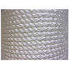 Orion Ropeworks Twisted Nylon Ropes, 1/2 in x 600 ft, Nylon, White, 1/EA #530160-00600