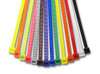 8" Colored Cable Ties 50 lb. - Yellow (100/Bag)