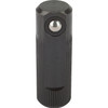 Kipp Lateral Spring Plunger, Style A, Spring Force, Single Sided, D=10, L=30, Steel, Black Oxidized (Qty. 1), K0374.010