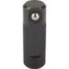 Kipp Lateral Spring Plunger, Style A, Spring Force, Single Sided, D=12, L=35, Steel, Black Oxidized (Qty. 1), K0374.012