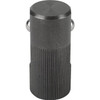 Kipp Lateral Spring Plunger, Style D, Spring Force, Double Sided, D=16, L=35, Steel, Black Oxidized (Qty. 1), K0374.616