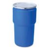 Eagle Mfg Lab Pack Open Head Poly Drum, 14 Gal, Blue, Locking Ring, 1/EA #1610MB