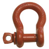 CM Columbus McKinnon Screw Pin Anchor Shackles, 1/2 in Bail Size, 3.3 Tons, Galvanized, 1/EA #M650A-G