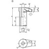 Kipp Hook Clamp, Style B, Carbon Steel, D=16, (Qty. 1), K0012.106