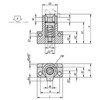 Kipp Hook Clamp w/Mounting Bracket, D1=M10, B4=9, Carbon Steel, Tempered, Black Oxidized (Qty. 1), K0016.10