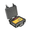 Pelican Protector Case Series Small Case 1200 WF/WL, 0.16 cu ft, 9.25 in L x 7.12 in W x 4.12 in H Interior, Black, 1/EA #1200-000-110