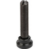 Kipp Thrust Screw w/Thrust Pad, M08X43, Steel, Oxidized, (10/Pkg.), K0688.08X43